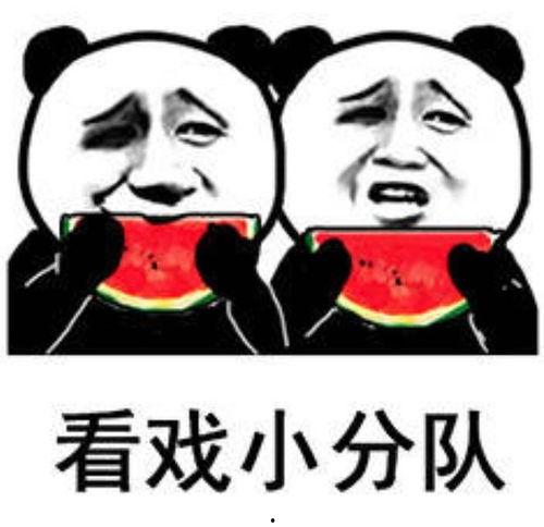 吃瓜表情包图